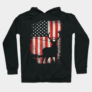 Deer Hunting Flag Hoodie